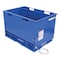 Vestil Steel Drop Bottom Hopper 1 Cubic Yard, 3,000 Cap Blue DBH-100-3 - alternate 1